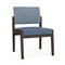 Lesro Lenox Armless Guest Chair, 22.5 in W 26 in L 31.5 in H LW1102 - alternate 1